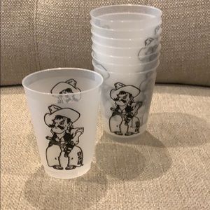 8 - 16oz OSU Frosted Cups Oklahoma State University